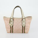 GUCCI GG Canvas Web Sherry Line Bag Sherry Line 4 Set Beige Pink Auth fm5060-21