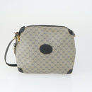 GUCCI Micro GG Canvas GG Micro Supreme Bag Leather 3 Set Navy Brown Auth fm5061-16