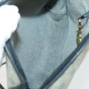 GUCCI Micro GG Canvas GG Micro Supreme Bag Leather 3 Set Navy Brown Auth fm5061-22