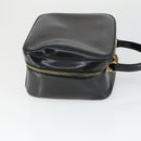 GUCCI Bamboo Vanity pouch Pouch Patent leather 2 Set Black Auth fm5062-4