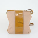 Salvatore Ferragamo Vala Bag Leather nylon 3 Set Beige Brown Auth fm5064-17
