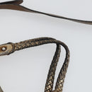 Salvatore Ferragamo Vala Bag Leather nylon 3 Set Beige Brown Auth fm5064-6