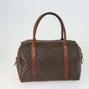 CELINE Macadam Canvas C Macadam Canvas Bag PVC 4 Set Brown Navy Auth fm5067-3