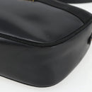 Salvatore Ferragamo Vala Shoulder Bag Leather Black Gold Auth fm5071-14