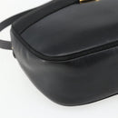 Salvatore Ferragamo Vala Shoulder Bag Leather Black Gold Auth fm5071-15