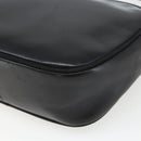 Salvatore Ferragamo Vala Shoulder Bag Leather Black Gold Auth fm5071-16