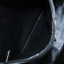 FENDI Pecan Canvas Shoulder Bag PVC Black Brown gold Auth fm5072-21