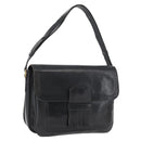 SAINT LAURENT Umhängetasche Leder Schwarz gold Original fm5080-1