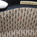 SAINT LAURENT Umhängetasche Leder Schwarz gold Original fm5080-18