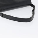 SAINT LAURENT Umhängetasche Leder Schwarz gold Original fm5080-7