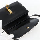 GUCCI Shoulder Bag Leather Black Gold 004 056 0219 Auth fm5081-19
