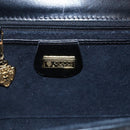 GUCCI Shoulder Bag Leather Black Gold 004 056 0219 Auth fm5081-20