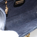 GUCCI Shoulder Bag Leather Black Gold 004 056 0219 Auth fm5081-10