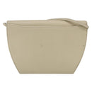 SAINT LAURENT Shoulder Bag Leather Ivory Gold Auth fm5082-2