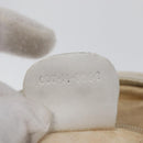 GUCCI Flora Shoulder Bag Canvas Leather White Gold 007 14 0068 Auth fm5083-12