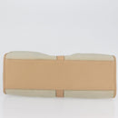 GUCCI Jackie Shoulder Bag Canvas Leather Beige Silver 002 1067 Auth fm5084-5