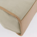 GUCCI Jackie Shoulder Bag Canvas Leather Beige Silver 002 1067 Auth fm5084-9