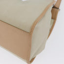 GUCCI Jackie Shoulder Bag Canvas Leather Beige Silver 002 1067 Auth fm5084-14