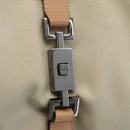 GUCCI Jackie Shoulder Bag Canvas Leather Beige Silver 002 1067 Auth fm5084-17