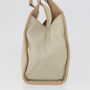 GUCCI Jackie Shoulder Bag Canvas Leather Beige Silver 002 1067 Auth fm5084-4