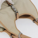 GUCCI Jackie Shoulder Bag Canvas Leather Beige Silver 002 1067 Auth fm5084-6