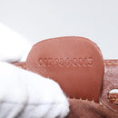 GUCCI Shoulder Bag Leather Brown Gold 007 984 0065 Auth fm5085-19