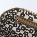 GUCCI GG Canvas Tragetasche Beige Gold 137396 Auth fm5086-22