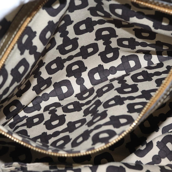 GUCCI GG Canvas Tragetasche Beige Gold 137396 Auth fm5086