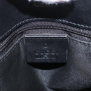 GUCCI GG Canvas Handtas Zwart Zilver 002 1080 Auth fm5087-14