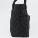 GUCCI GG Canvas Handtas Zwart Zilver 002 1080 Auth fm5087-5