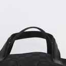 GUCCI GG Canvas Handtas Zwart Zilver 002 1080 Auth fm5087-8