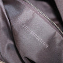 FENDI Zucchino Canvas Mamma Baguette Shoulder Bag Brown Auth fm5095-12