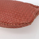 BOTTEGA VENETA INTRECCIATO Hobo Shoulder Bag Leather Outlet Pink Auth fm5096-10