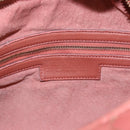 BOTTEGA VENETA INTRECCIATO Hobo Shoulder Bag Leather Outlet Pink Auth fm5096-15