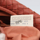 BOTTEGA VENETA INTRECCIATO Hobo Shoulder Bag Leather Outlet Pink Auth fm5096-21