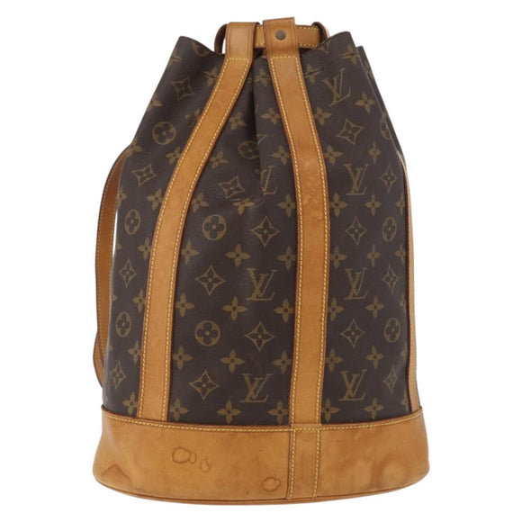 LOUIS VUITTON Monogram Randonnee PM Shoulder Bag M42243 LV Auth fm5097