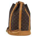 LOUIS VUITTON Monogram Randonnee PM Shoulder Bag M42243 LV Auth fm5097-2
