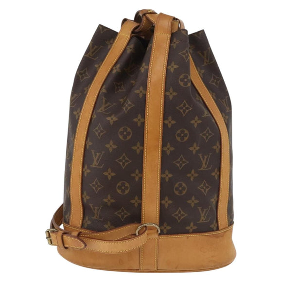 LOUIS VUITTON Monogram Randonnee PM Shoulder Bag M42243 LV Auth fm5097