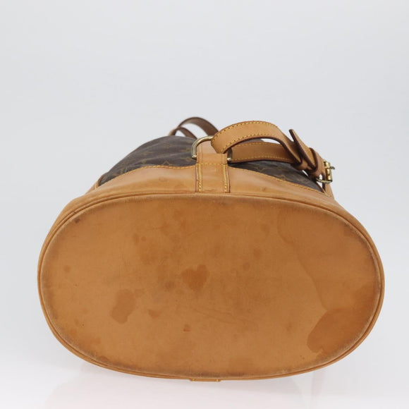 LOUIS VUITTON Monogram Randonnee PM Shoulder Bag M42243 LV Auth fm5097