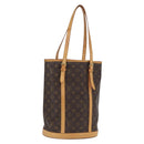 LOUIS VUITTON Monogram Bucket GM Shoulder Bag M42236 LV Auth fm5099-1