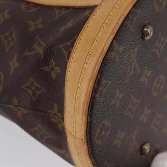 LOUIS VUITTON Monogram Bucket GM Shoulder Bag M42236 LV Auth fm5099
