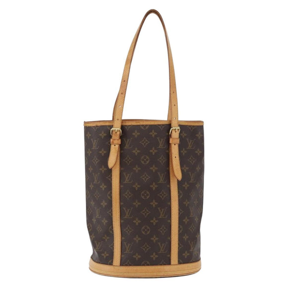LOUIS VUITTON Monogram Bucket GM Shoulder Bag M42236 LV Auth fm5099