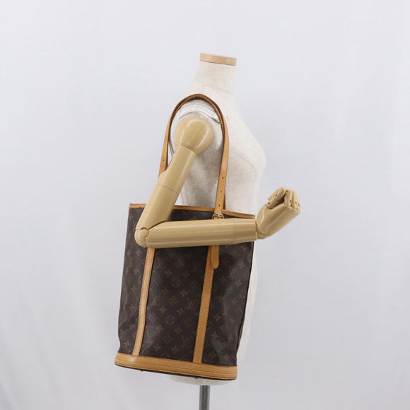 LOUIS VUITTON Monogram Bucket GM Shoulder Bag M42236 LV Auth fm5099