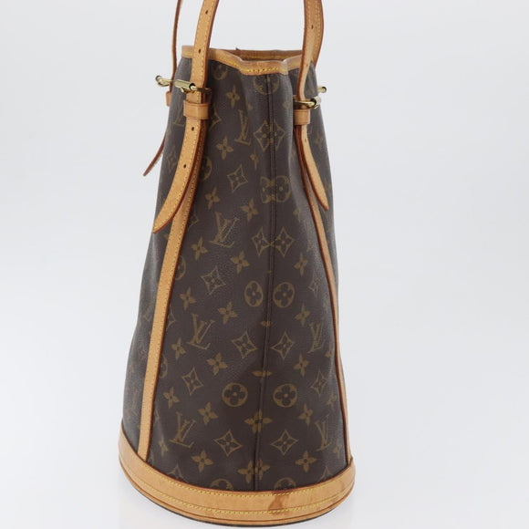 LOUIS VUITTON Monogram Bucket GM Shoulder Bag M42236 LV Auth fm5099
