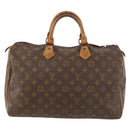LOUIS VUITTON Monogram Speedy 35 Hand Bag M41524 LV Auth fm5101-13