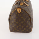 LOUIS VUITTON Monogram Speedy 35 Hand Bag M41524 LV Auth fm5101-3