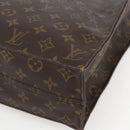 LOUIS VUITTON Monogram Sac Plat Hand Bag M51140 LV Auth fm5103-9