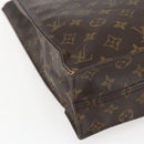 LOUIS VUITTON Monogram Sac Plat Hand Bag M51140 LV Auth fm5103-14