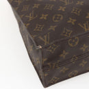 LOUIS VUITTON Monogram Sac Plat Hand Bag M51140 LV Auth fm5103-16