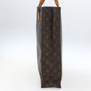 LOUIS VUITTON Monogram Sac Plat Hand Bag M51140 LV Auth fm5103-3